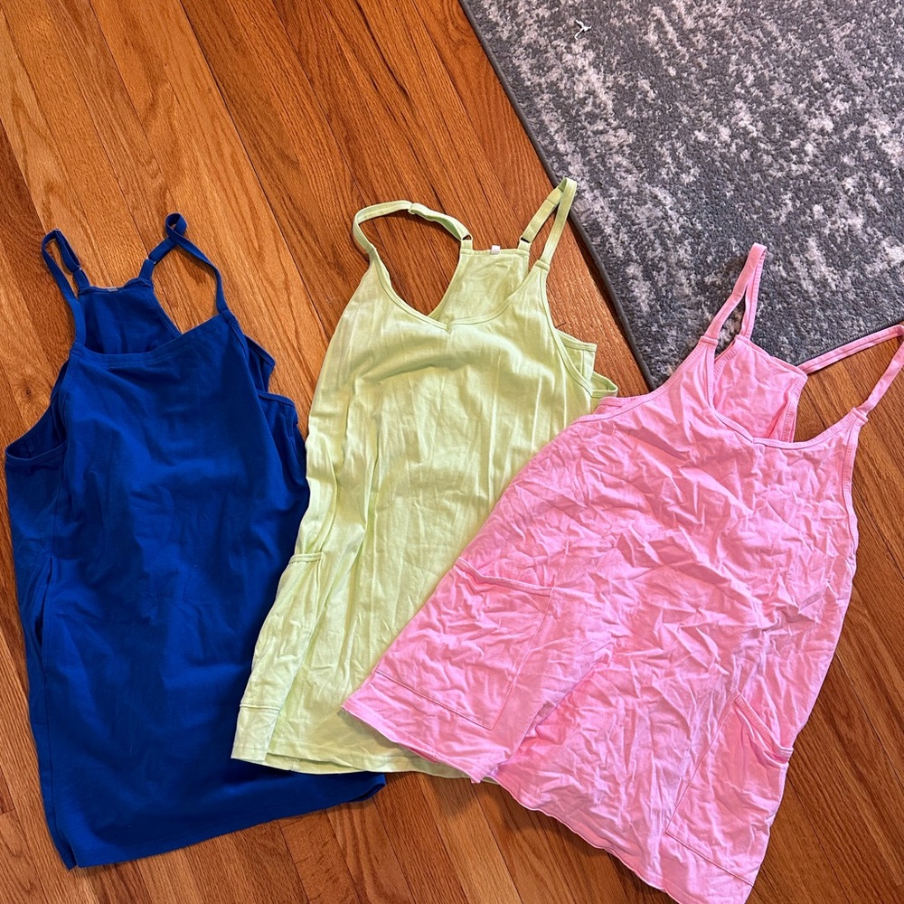 Set of Three rompers dresses